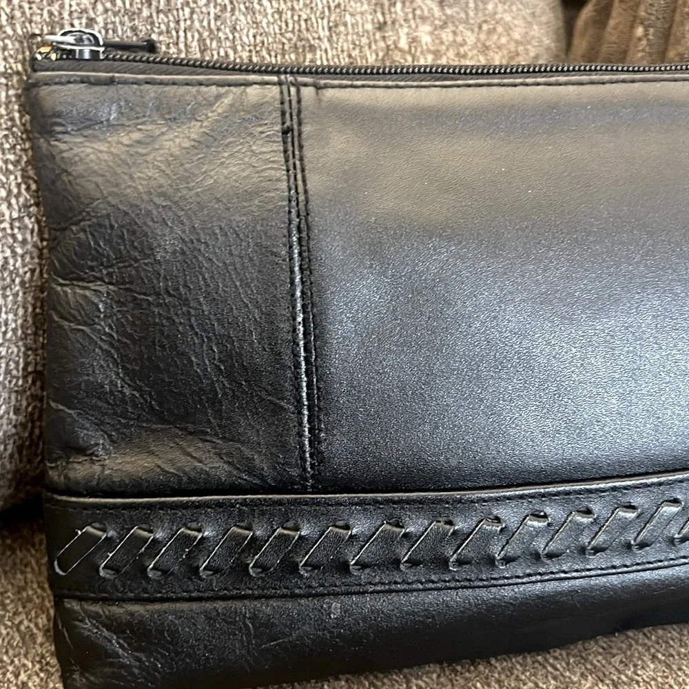 Black‎ Clutch Leathers Bag